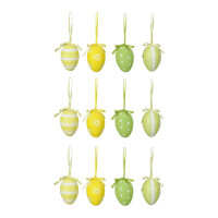 Posiwio GmbH & Co.KG Osterbehang Ei 12ST sortiert...