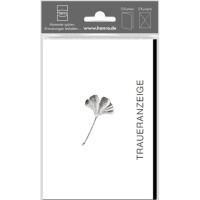 KLAUS HANFSTINGL VERLAG GMBH Traueranzeige, 5 Stück