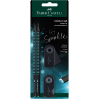 FABER-CASTELL Schreibset Sparkle Midnight ocean 118295