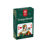 ASS Doppelkopf, französisches Bild, in Faltschachtel