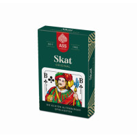 ASS Skat, französisches Bild, in Faltschachtel