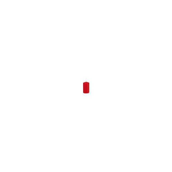 Stumpenkerze, 120 x 58 mm, rot 618317.001