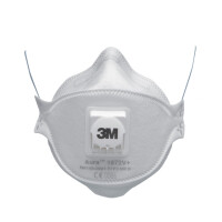 3M Atemschutzmaske Aura™ Partikelmaske für Elektrowerkzeugarbeiten, FFP2, 2er Pack 9322-2