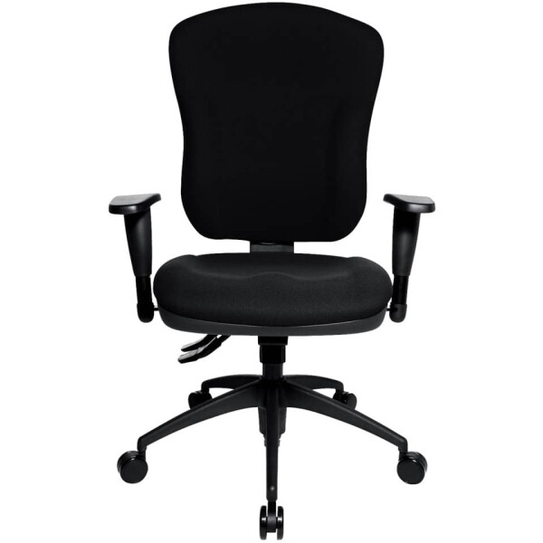 TOPSTAR Drehstuhl mit Armlehnen, weiche Rollen, schwarz 8060KBC0H