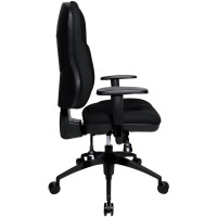 TOPSTAR Drehstuhl mit Armlehnen, weiche Rollen, schwarz 8060KBC0H
