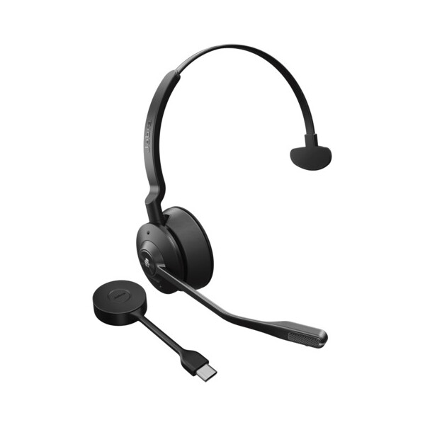 JABRA Headset Engage 55 SE MS Mono, USB-C, kabellos, DECT, schwarz