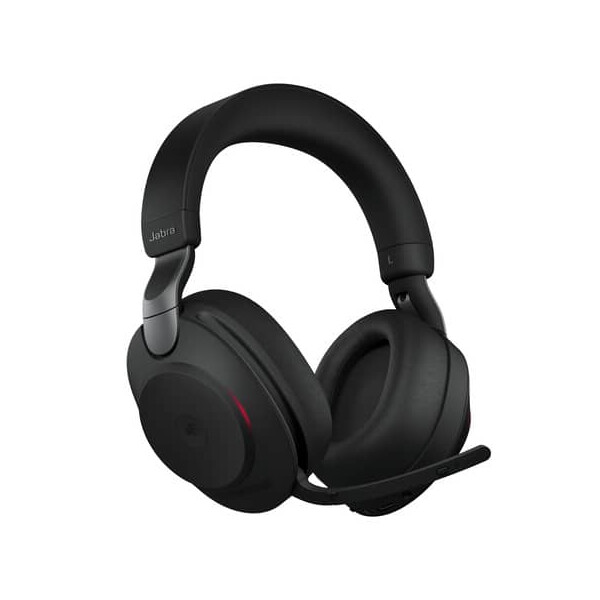 JABRA Headset Evolve 2 85 MS Stereo+Link380, kabellos, bluetooth, USB-A, schwarz