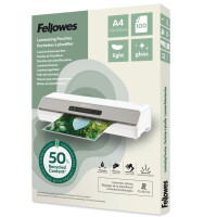 FELLOWES Laminierhülle, A4, 2 x 80 µm, 50 %...