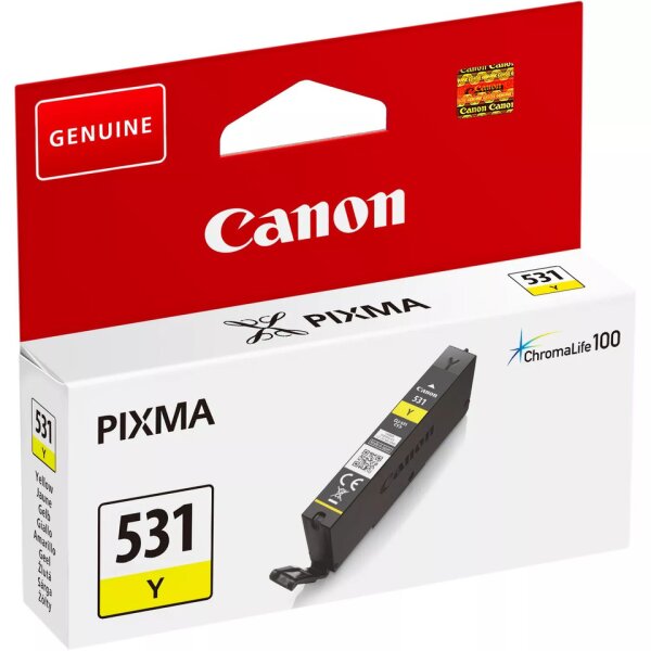 Canon Inkjetpatrone CLI-531Y yellow 6121C001