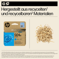 HP Inkjetpatrone Nr. 924e, cyan
