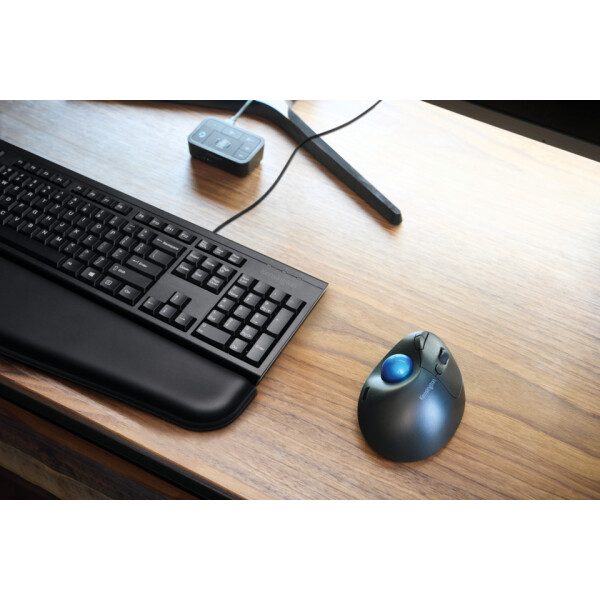 KENSINGTON Trackball Wireless Ergo, 1600dpi, kabellos, schwarz K72194WW