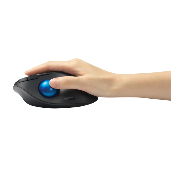 KENSINGTON Trackball Wireless Ergo, 1600dpi, kabellos, schwarz K72194WW