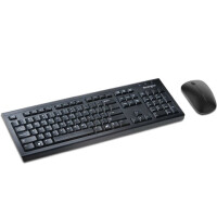 KENSINGTON Tastatur+Maus Set, kabellos, schwarz