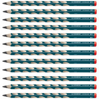 STABILO Bleistift EASYgraph Rechtshänder, 2B, petrol 322 2B