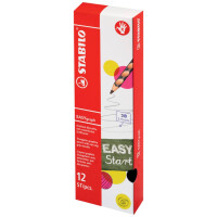 STABILO Bleistift EASYgraph Rechtshänder, 2B, grün 322 04-2B