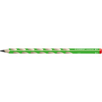 STABILO Bleistift EASYgraph Rechtshänder, 2B, grün 322 04-2B