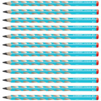 STABILO Bleistift EASYgraph Rechtshänder, 2B, blau