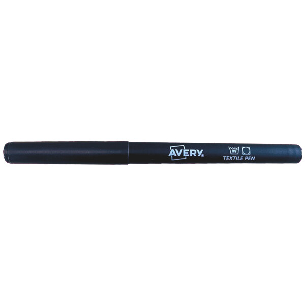 AVERY Wäschemarker, schwarz, 2er Pack