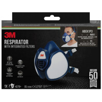 3M Atemschutz-Halbmaske 4279+, ABEK1P3, blau weiß