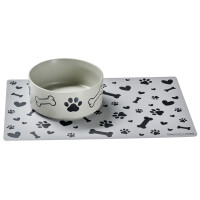 Ritzenhoff & Breker Hunde-Napfset MIKA DOG, 850 ml, grau