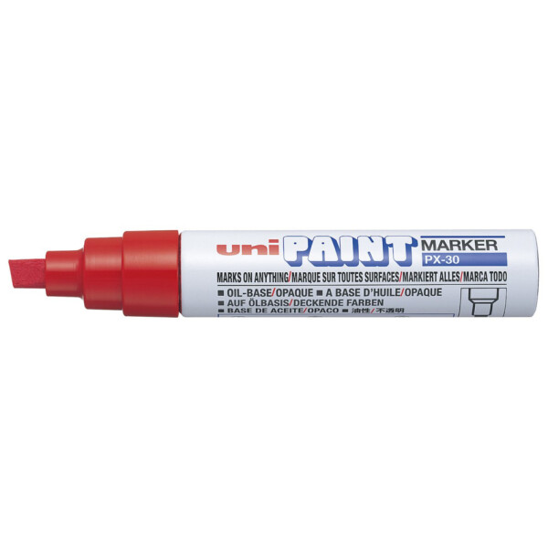 uni-ball Permanent-Marker PAINT PX30, rot