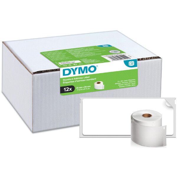 DYMO LabelWriter-Universal-Etiketten, 54 x 70 mm, weiß