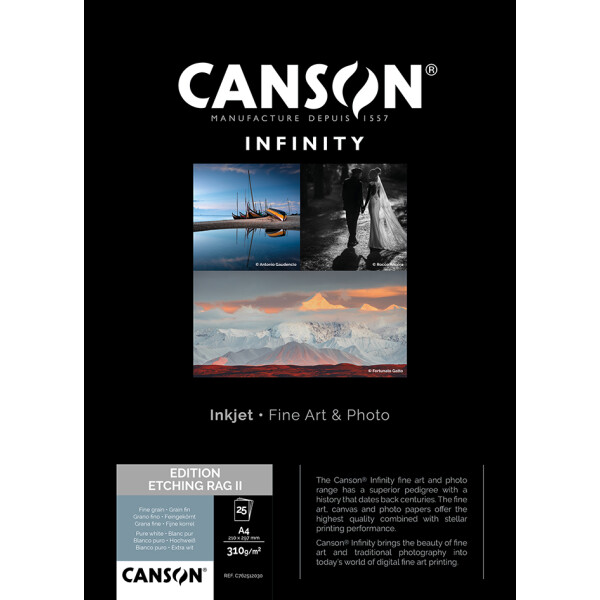 CANSON INFINITY Fotopapier Edition Etching Rag II, A4