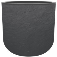EDA Pflanzgefäß VOLCANIA UP, rund, 485 mm, anthrazit