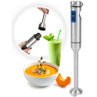 PROFI COOK Stabmixer PC-SM 1317, 1.000 Watt, Edelstahl