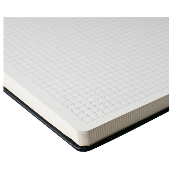 SAKURA Notizbuch, 90 x 140 mm, liniert, schlacke