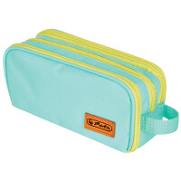 herlitz Doppel-Schlamper-Etui Neon Uni blue
