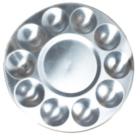kangaro Farbmisch-Palette, Aluminium, rund, 170 mm