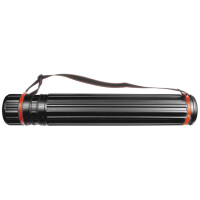 kangaro Zeichnungsrohr, PP, Durchmesser: 105 mm, schwarz