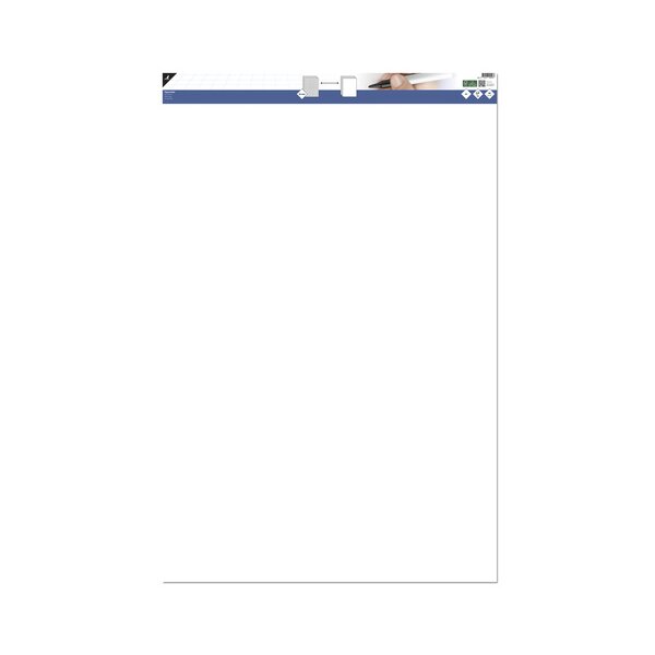 kangaro Flipchart-Block, 50 Blatt, 80 g qm, blanko kariert