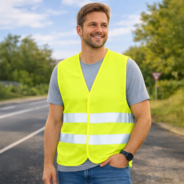 FIRST AID ONLY Pannenweste Warnweste, orange