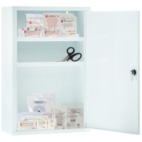 FIRST AID ONLY Erste-Hilfe-Schrank, Metall, weiß,...