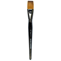kangaro Haarpinsel 341, flach, Gr. 22, schwarz lackiert