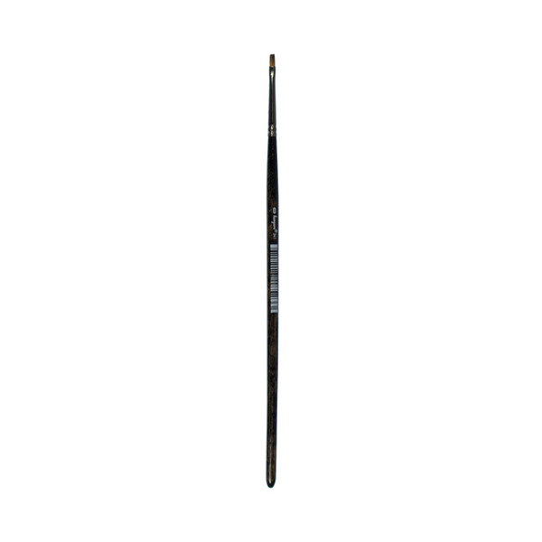 kangaro Haarpinsel 341, flach, Gr. 20, schwarz lackiert