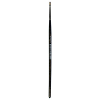 kangaro Haarpinsel 341, flach, Gr. 0, schwarz lackiert