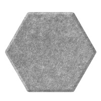 magnetoplan Akustik-Wandpaneele ecoAware, Hexagon, grau