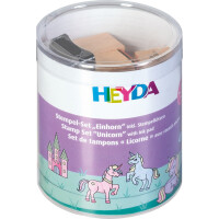 HEYDA Motivstempel-Set "Einhorn",...