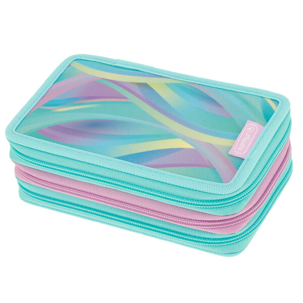 herlitz Schüleretui TriCase "Minty Love", 31-teilig