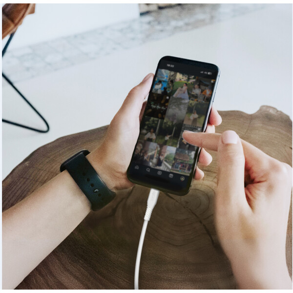 LogiLink USB 2.0 Kabel, USB-C - USB-C, 3,0 m, wei&szlig;