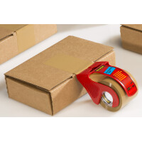 3M Scotch Verpackungsklebeband Classic, 50 mm x 20 m, braun