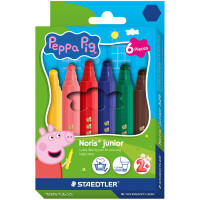STAEDTLER Fasermaler Noris junior Peppa, 6er Kartonetui