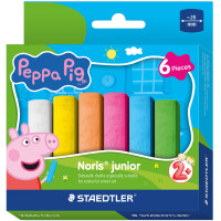 STAEDTLER Straßenmalkreide Noris junior Peppa, 6er...