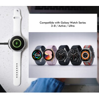 LogiLink Smartwatch-Induktions-Ladekabel für Galaxy,...