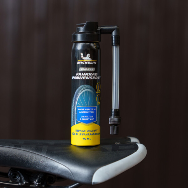 MICHELIN Expert Fahrrad-Pannenspray, 75 ml