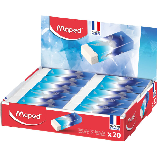 Maped Kunststoff-Radierer ARCTIC, 20er Display