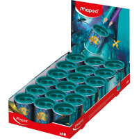 Maped Doppel-Spitzdose DRAGON, aus Metall, 18er Display